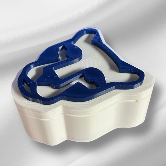 3D Printed Lion Shape Jewelry or small part box