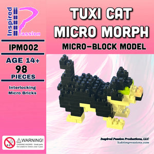 Tuxi Cat Micro Morph Micro-Block model