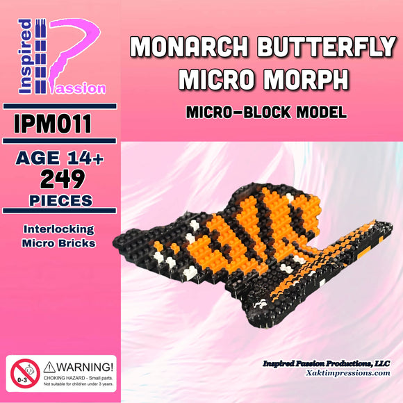 Monarch Butterfly Micro Morph Micro-Block model
