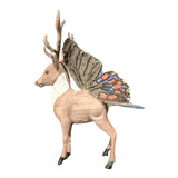 Santa Sleigh and Butterfly Reindeer Display