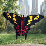 Crimson Rose Butterfly Micro Morph Micro-Block model