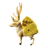 Santa Sleigh and Butterfly Reindeer Display