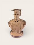 Custom Graduation Bust 3D Printed