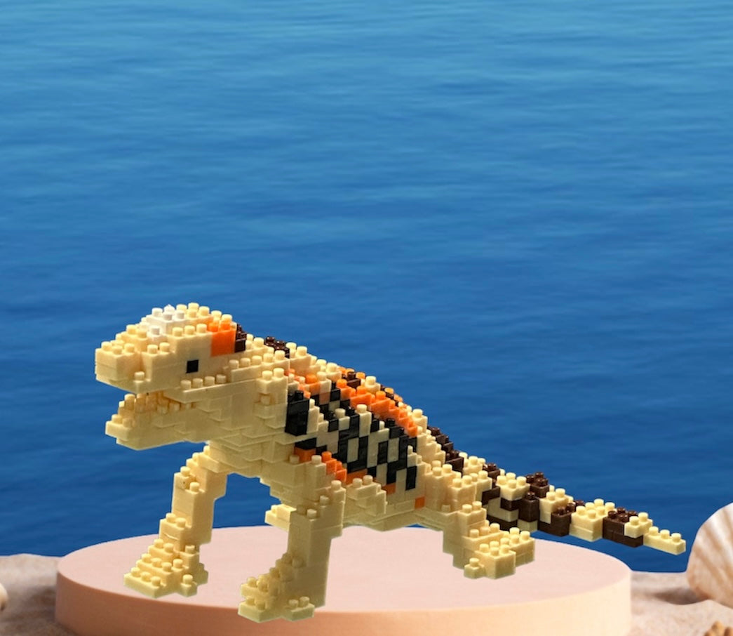 Bearded Dragon Micro Morph Micro-Block model – Inspired Passion Productions