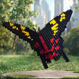 Crimson Rose Butterfly Micro Morph Micro-Block model