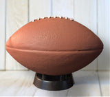 Hand carved hollow foam Display Football, Soccer, Softball, Baseball, Basketball, Or Striped Football