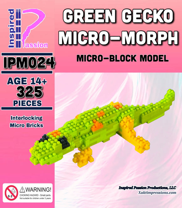Green Gecko Micro Morph Micro-Block model