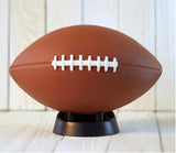 Hand carved hollow foam Display Football, Soccer, Softball, Baseball, Basketball, Or Striped Football