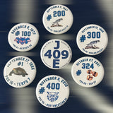 409Forever Milestone Wins Button Set - FREE SHIPPING