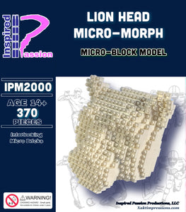 Lion Head Micro-Morph Micro Block Model