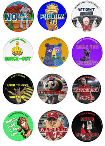 2025 Broken Ear Buttons full Season set
