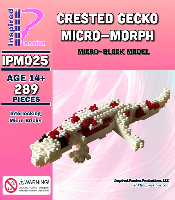 Crested Gecko Micro Morph Micro-Block model