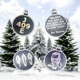 409 3D printed christmas Ornament set