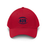 409 Football Unisex Twill Hat FREE SHIPPING