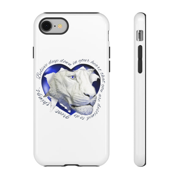 Believe Deep Down Phone Tough Cases, Iphone, Samsung