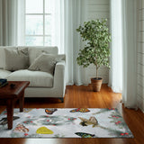 Butterfly Christmas Dornier Rug