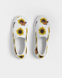 Sunflower and monarch Women's Slip-On Canvas Shoe