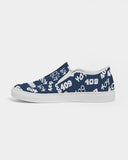 409 White on NAVY v2 Men's Slip-On Canvas Shoe FREE SHIPPING