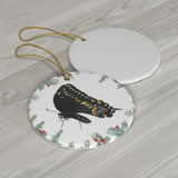 Swallowtail  Ceramic Ornament