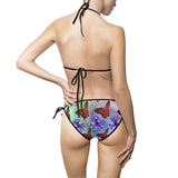 Butterfly and Iris Women's Bikini Swimsuit
