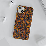 Monarch Butterfly Wings Flexi phone Cases, Iphone, Samsung