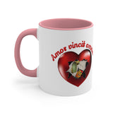 Monarch Coffee Mug, Love Conquers All - Printed in Australia