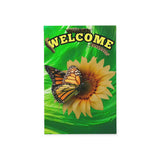 Monarch and Sunflower Garden Banner