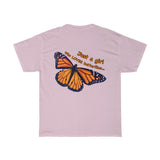 Monarch Butterfly Unisex Heavy Cotton Tee FREE SHIPPING