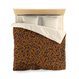 Monarch Wings Microfiber Duvet Cover