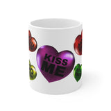 Valentine Hearts Mug 11oz