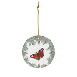 Butterfly 3 Ceramic Ornament