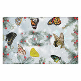 Butterfly Christmas Dornier Rug