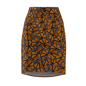 Monarch Wings Women's Pencil Skirt