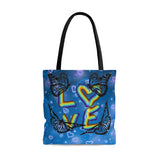 Butterfly Love  Tote Bag