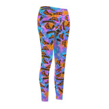 Monarch Butterfly Life Cycle and Colors Women's Casual Leggings - Inspired Passion Productions