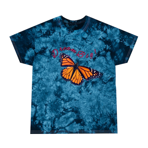 Monarch Butterfly Tie-Dye Tee, Crystal 