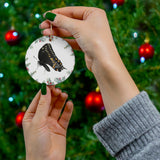 Swallowtail  Ceramic Ornament