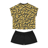 Tiger Swallowtail Women's Short Pajama Set j