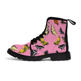 Butterflies Women's Canvas Boots