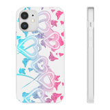 Butterfly Hearts Flexi Cases