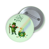 Lucky Irish Pin Buttons