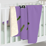 Black Swallowtail Sherpa Fleece Blanket (FREE SHIPPING)