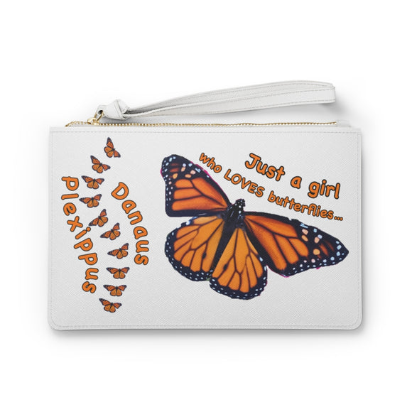 Monarch Butterfly Clutch Bag FREE SHIPPING