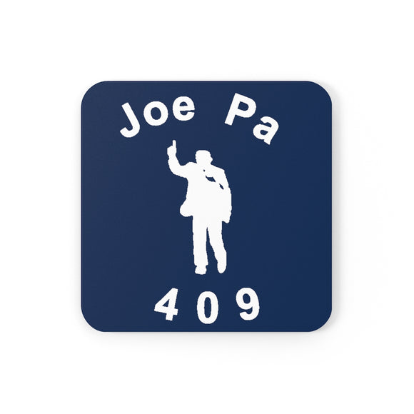 Joe Pa Statue Corkwood Coaster Set FREE SHIPPING