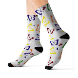 Swallowtail Butterfly Color Socks