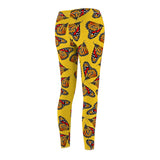 Monarch Butterfly Women's Casual Leggings (Yellow)