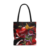 Deep Red Valentine Tote Bag