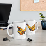 Monarch Butterfly  Ceramic Mug 11oz