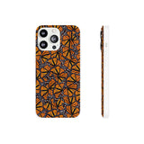 Monarch Butterfly Wings Flexi phone Cases, Iphone, Samsung