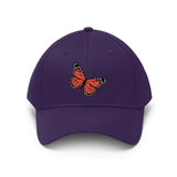 Monarch Butterfly Unisex Twill Hat FREE SHIPPING